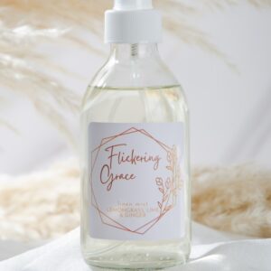 Linen Mist - Lemongrass Lime and Ginger - White