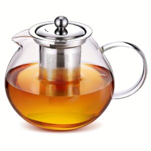 Glass Teapot with infuser 600ml